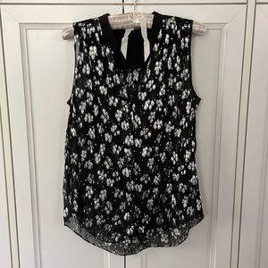 Rebecca taylor sheer blouse